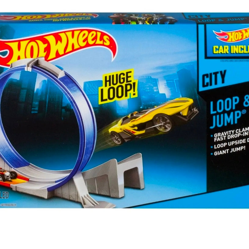 Hot Wheels City Loop & Jump Trackset (BGT63)