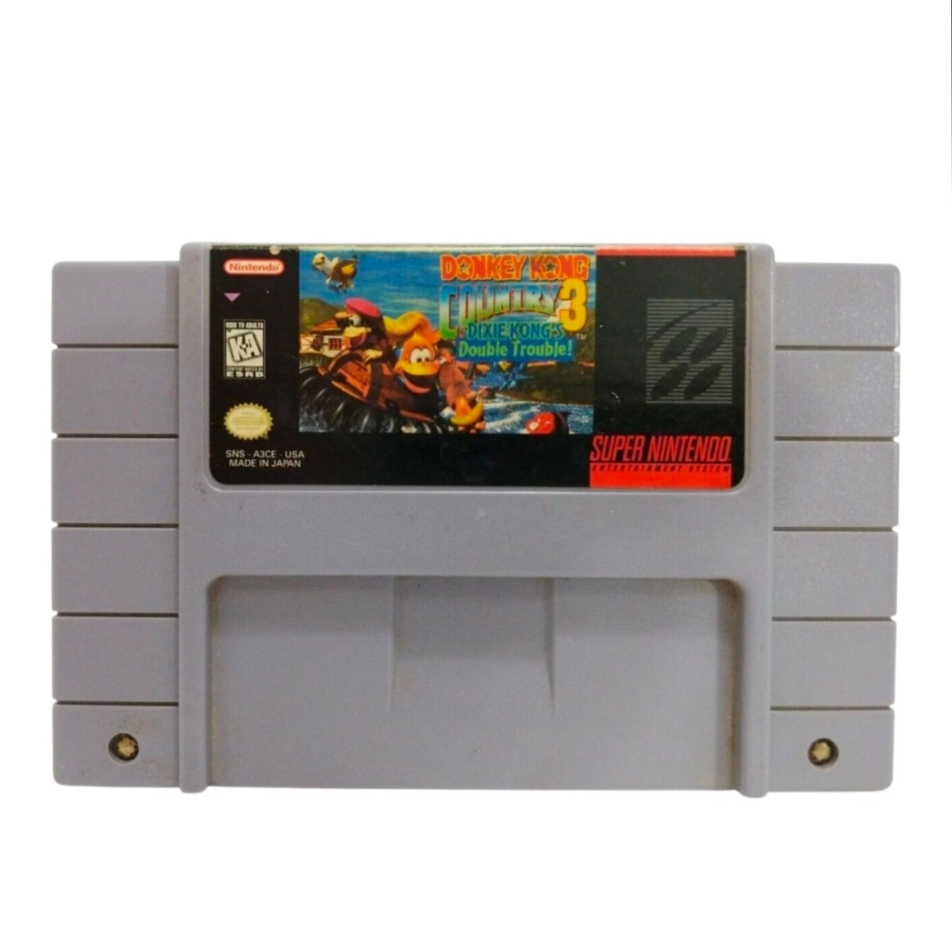 Super Nintendo Donkey Kong Country 3: Dixie Kong's Double Trouble Video Game