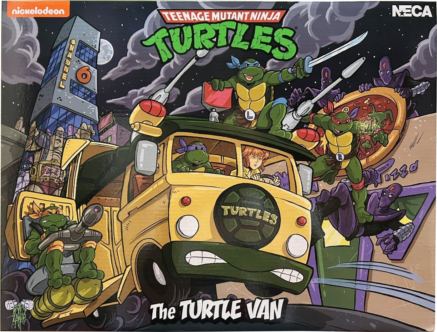 NECA Nickelodeon Teenage Mutant Ninja Turtles The Turtle Van