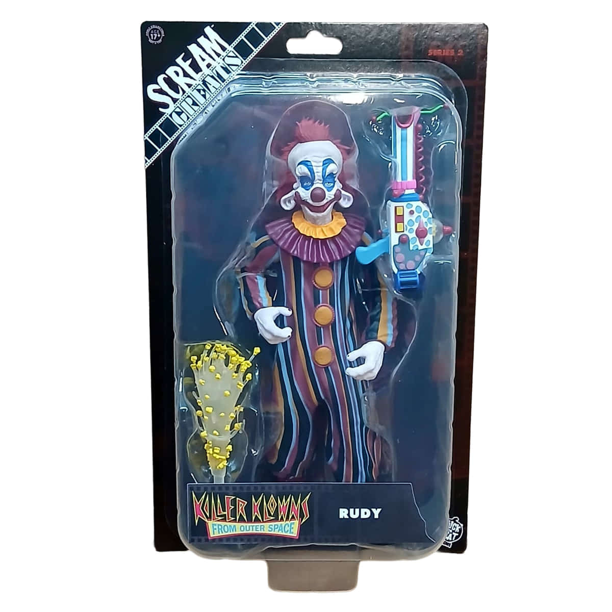 Trick Or Treat Studios Scream Greats Killer Klowns From Outer Space Rudy Action Figure