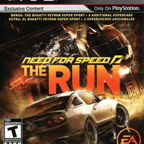 PS3 Need For Speed The Run Video Game