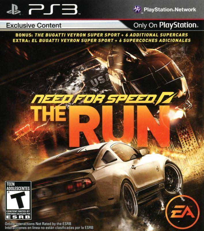 PS3 Need For Speed The Run Video Game