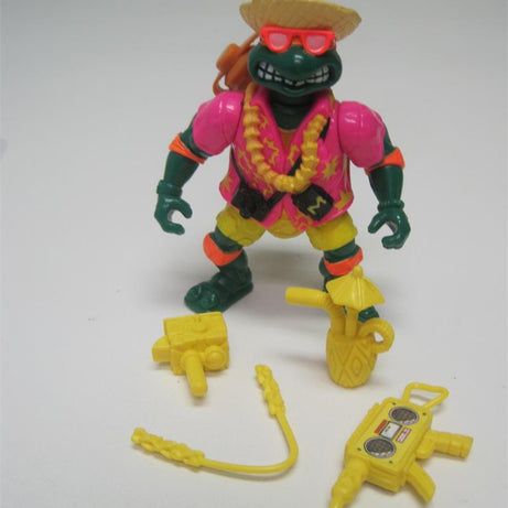 Playmates Teenage Mutant Ninja Turtles Beachcoming Mike Michelangelo (1992) Action Figure