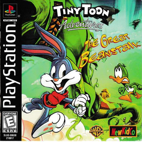 PlayStation 1 Tiny Toons The Great Beanstalk Video Game