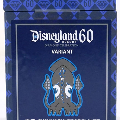 Disneyland 60 Park Starz Vinylmation Squid Diamond Variant - 20,000 Leagues Under The Sea Exhibit Mini Figure