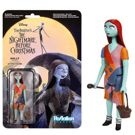 Super7 ReAction Figures Disney Tim Burton's The Nightmare Before Christmas Sally Action Figure