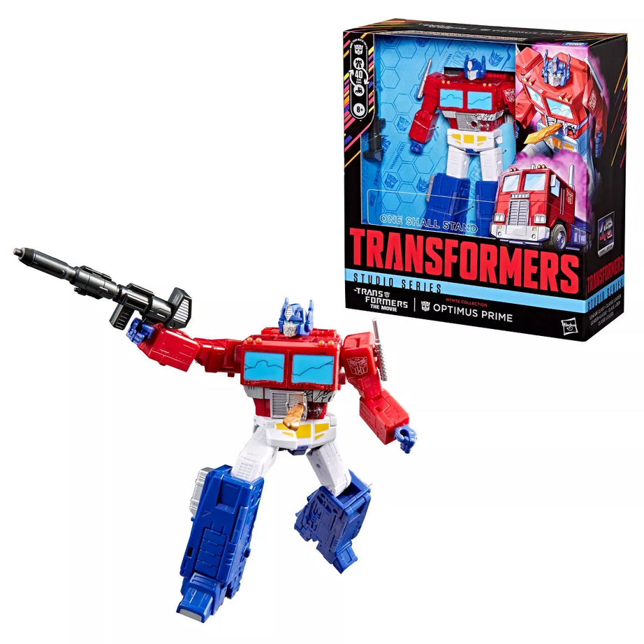 Transformers Studio Series Transformers: The Movie Deluxe Class Optimus Prime Action Figure