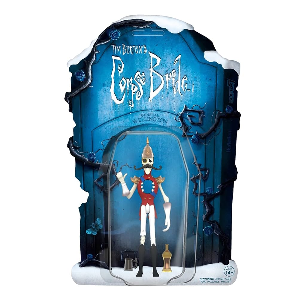 Super7 Tim Burton's Corpse Bride General Wellington Action Figure