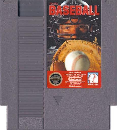 NES Tecmo Baseball Video Game
