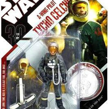 Hasbro Star Wars Return Of The Jedi A-Wing Pilot Tycho Celchu 3.75 Inch Action Figure