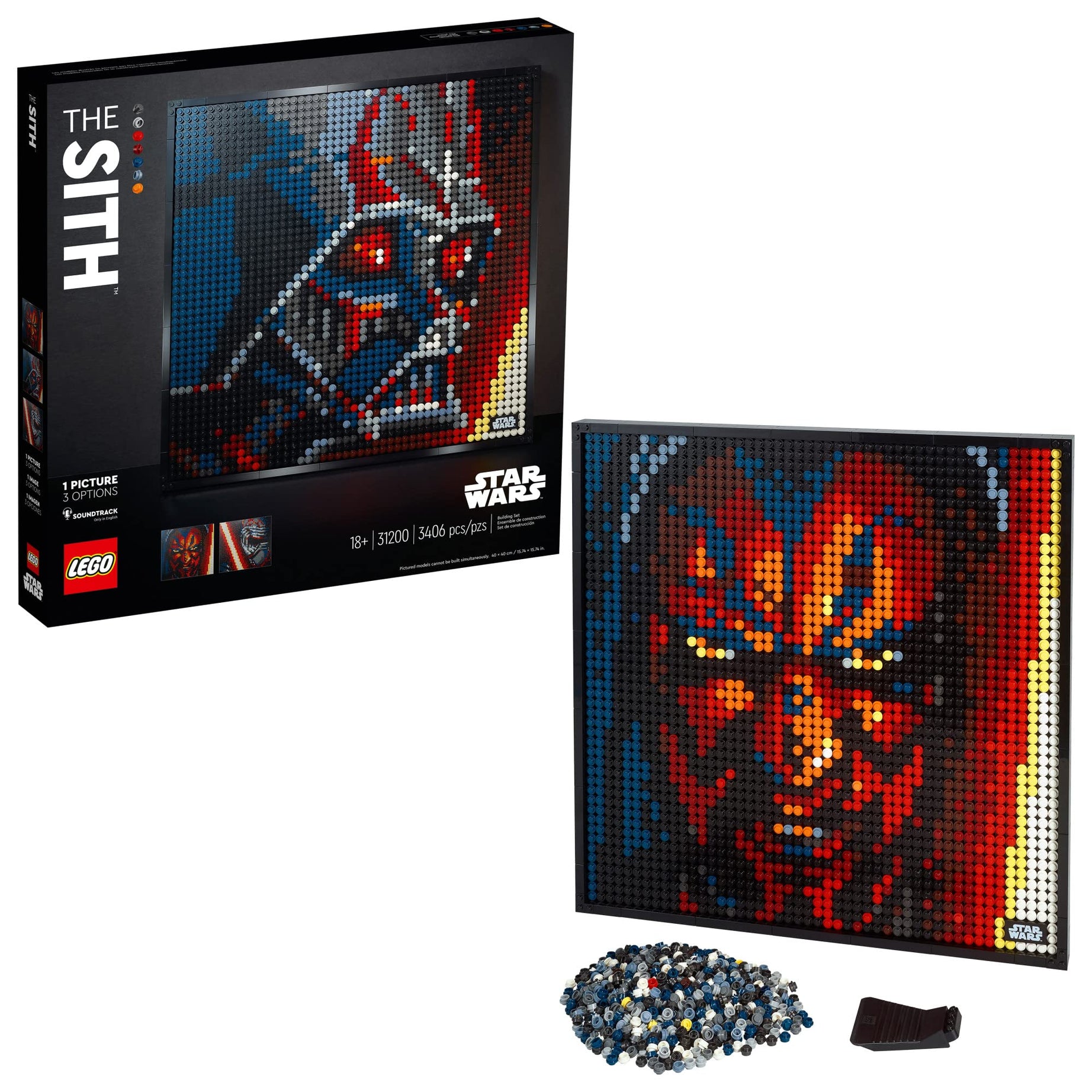Lego Art Disney Star Wars The Sith Building Set #31200