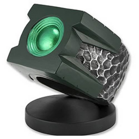 Neca Green Lantern Movie Power Ring Sculpted Resin Paperweight
