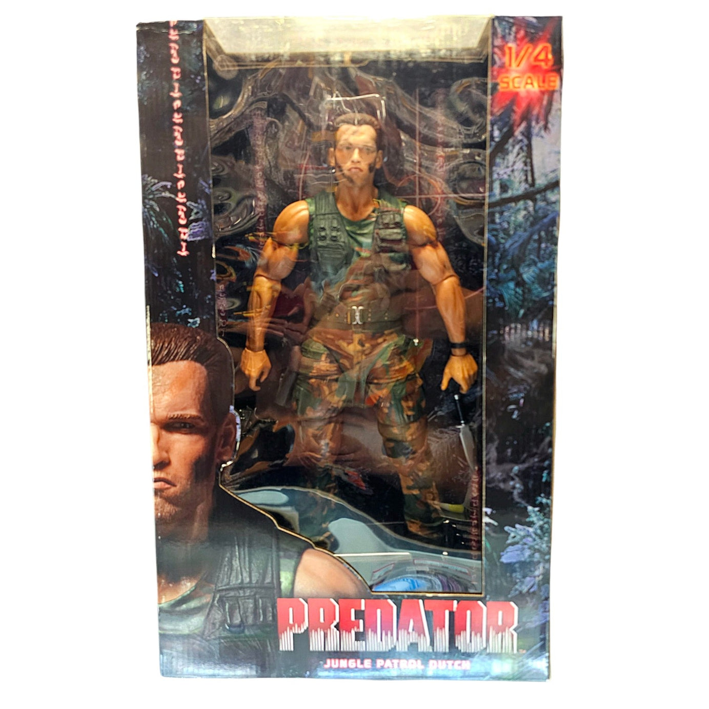NECA Predator Special Edition Jungle Patrol Dutch 1/4 Scale Action Figure