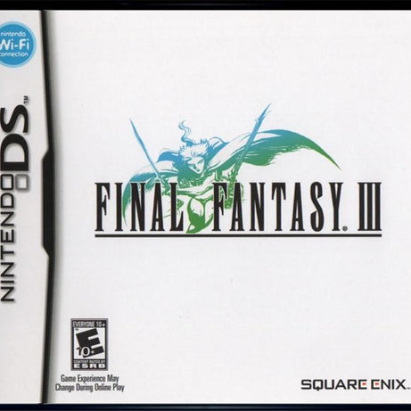 Nintendo DS Final Fantasy III Video Game
