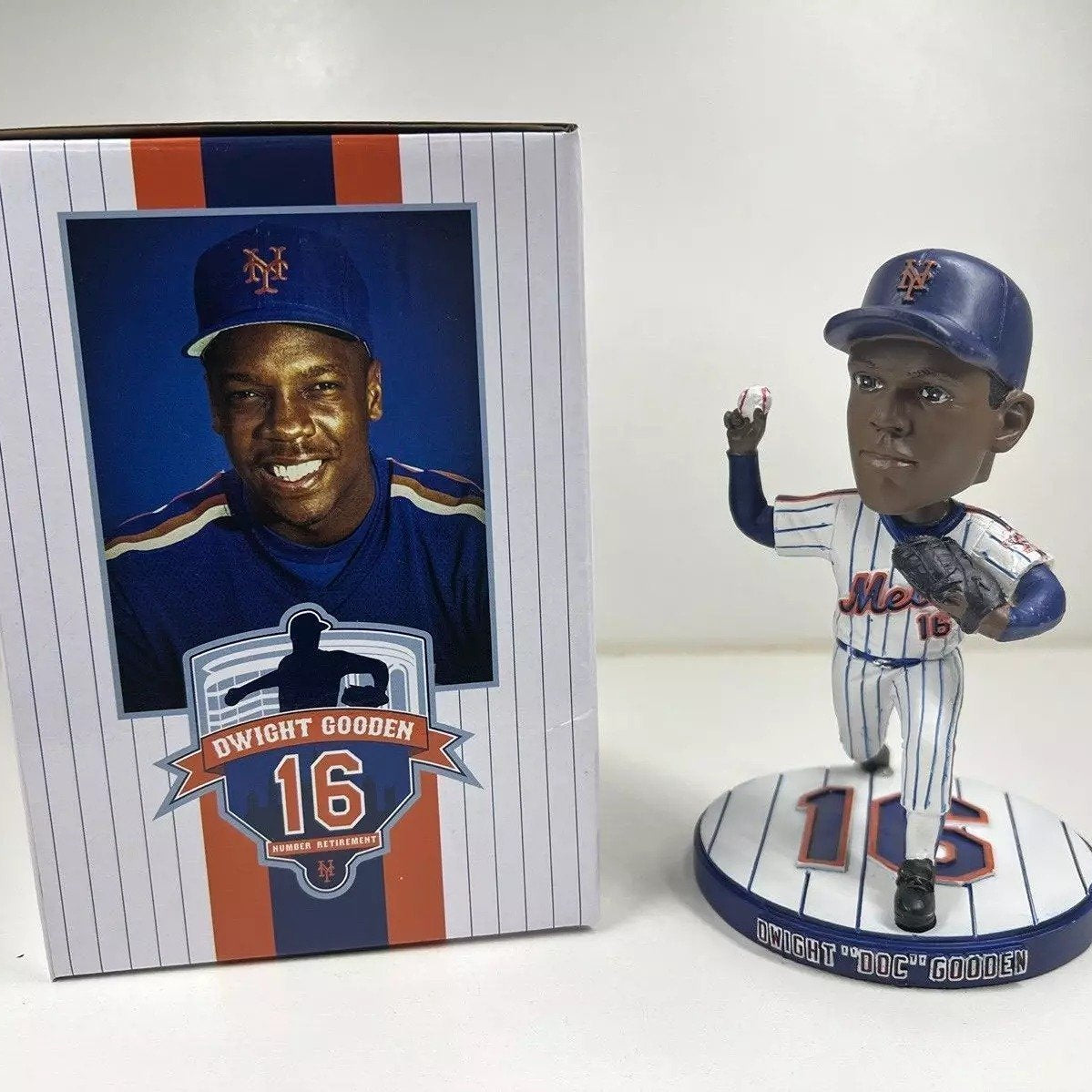 BDA Sports NY Mets Dwight Gooden Moving Arm Bobblehead