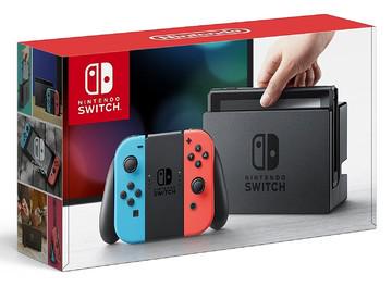 Boxed Used Nintendo Switch with Red & Blue Joycons Loose Console Version 1