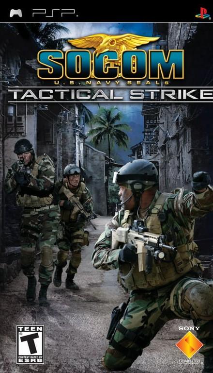 PSP Socom Tactical Strike Video Game