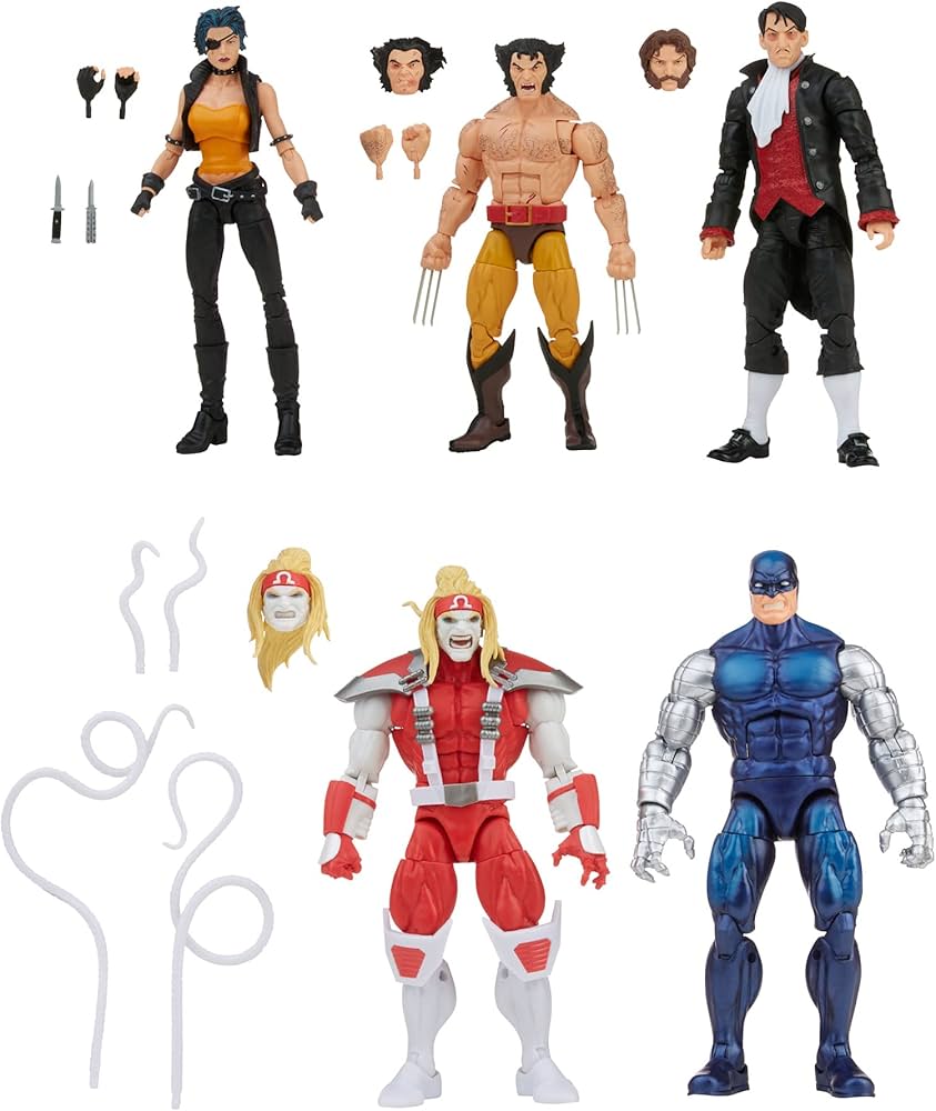 Hasbro Marvel Legends Series Wolverine Action Figure 5-Pack