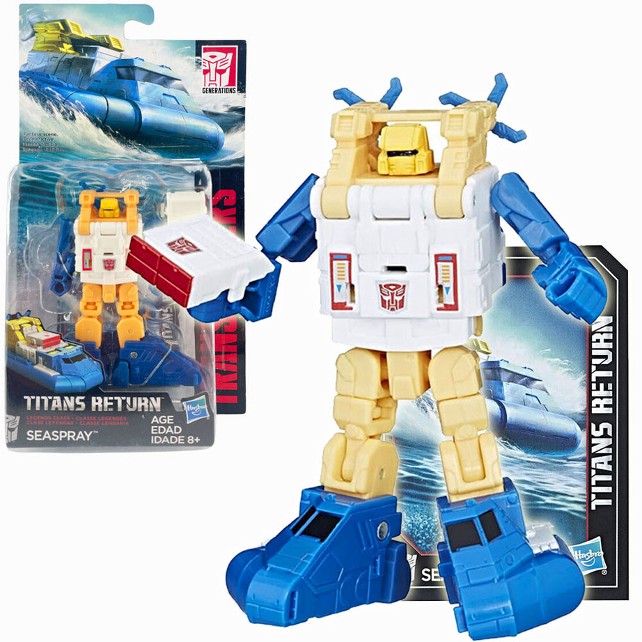 Hasbro Transformers Titans Return Legends Class Seaspray Action Figure