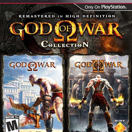 PS3 God Of War Collection Video Game