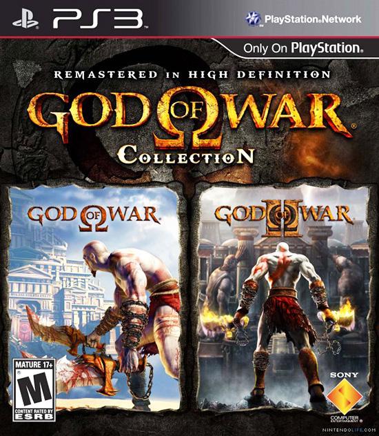 PS3 God Of War Collection Video Game