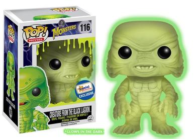 Funko Pop! Movies Universal Studios Monsters Creature From The Black Lagoon #116 Glow In The Dark Gemini Collectibles Exclusive