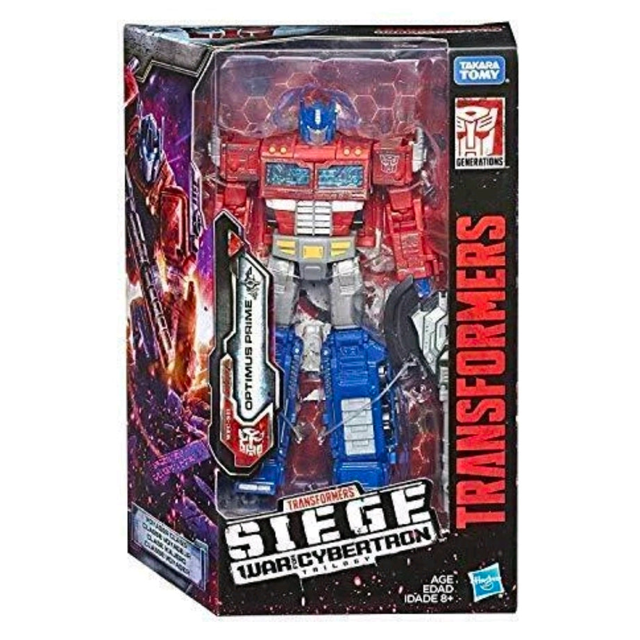 Hasbro Transformers Generations War for Cybertron: Siege Voyager Class WFC-S11 Optimus Prime Action Figure