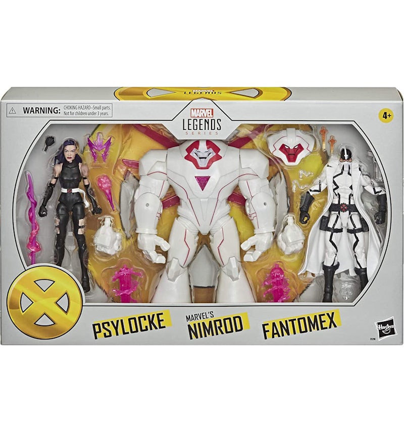 Hasbro Marvel Legends X-Men Psylocke/ Marvel's Nimrod /Fantomex Action Figure 3-Pack
