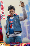 Hot Toys Spider-Man: Across The Spider-Verse  Spider-Man (Miles Morales) MMS710 1/6th Scale Collectible Figure