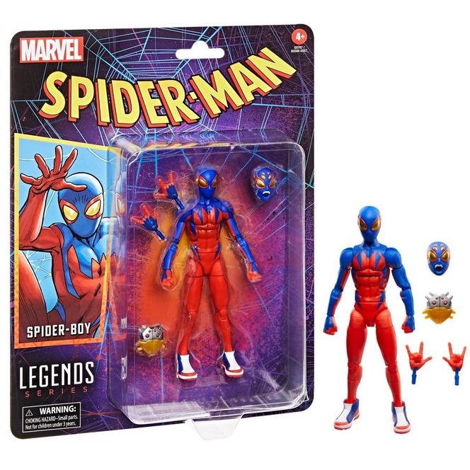 Hasbro Marvel Legends Retro Series Spider-Man Spider-Boy Action Figure