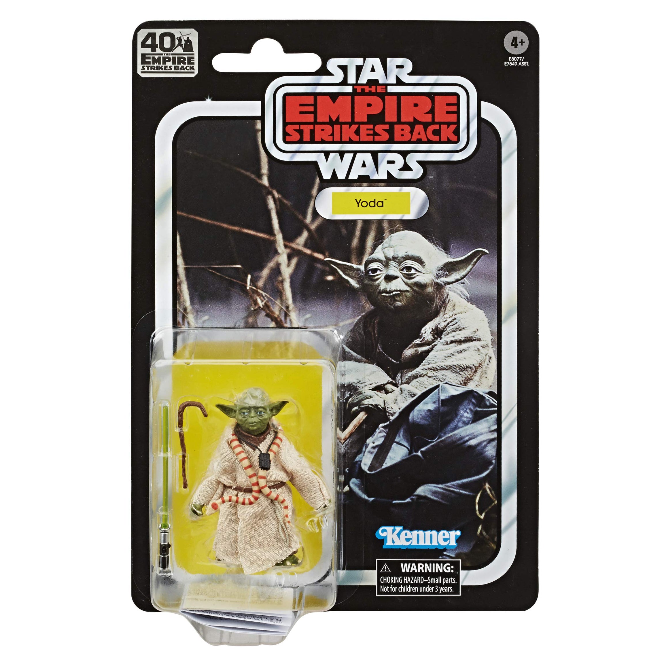 Hasbro Star Wars The Black Series The Empire Strikes Back 40th Anniversary Yoda 6 Inch Action Figure
