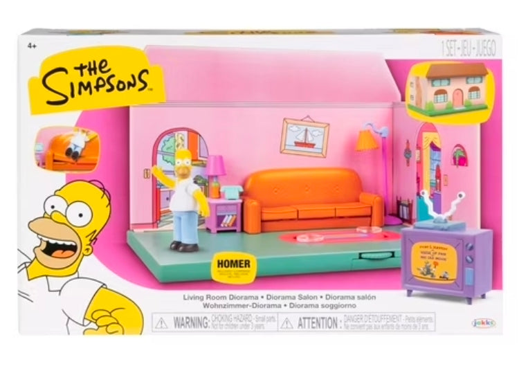 Jakks Pacific The Simpsons Diorama Playset House