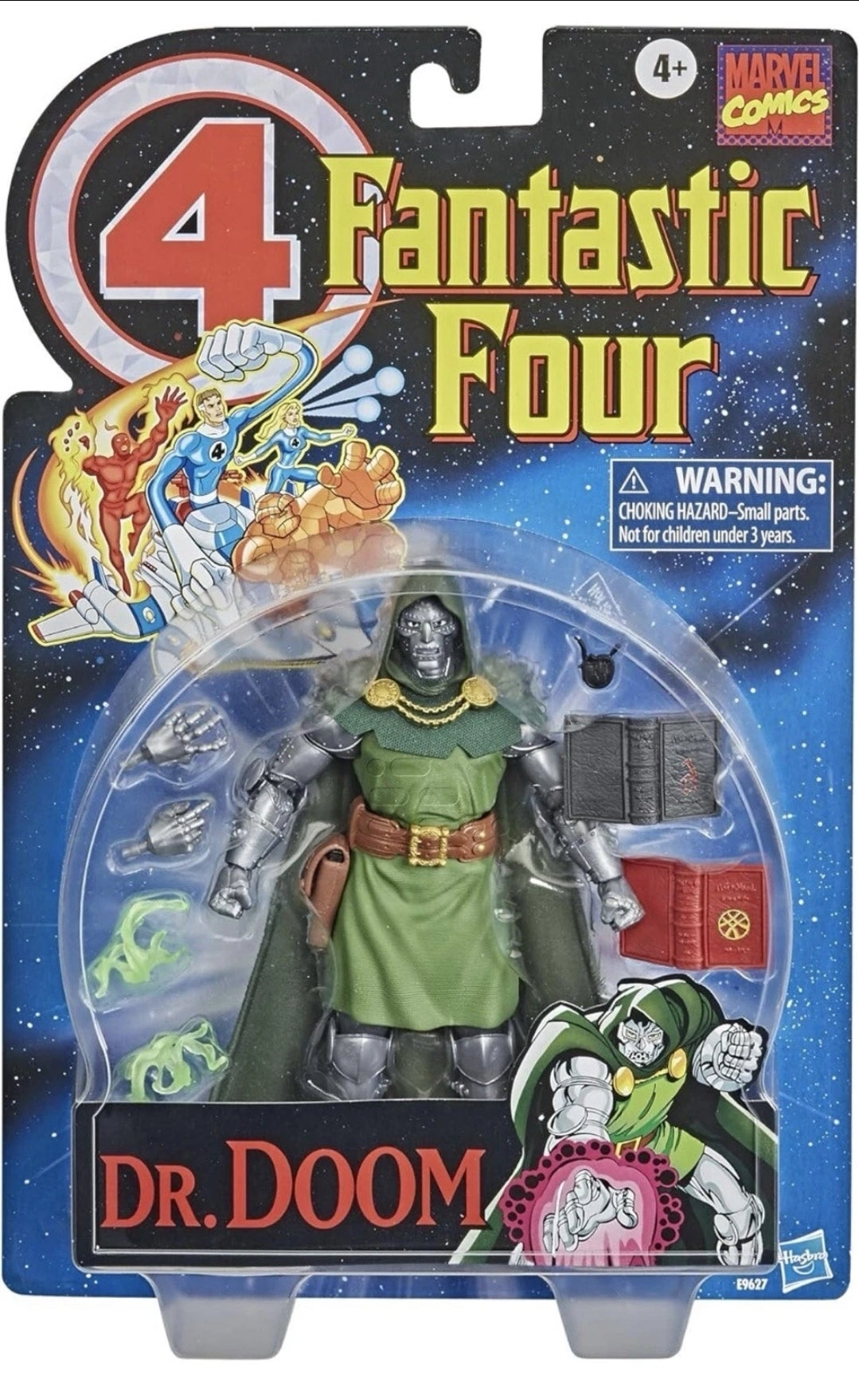 Hasbro Marvel Legends Vintage Series Fantastic Four Dr. Doom 6 inch Action Figure