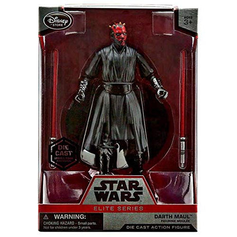 Disney Store Star Wars Elite Series Darth Maul Die Cast Action Figure