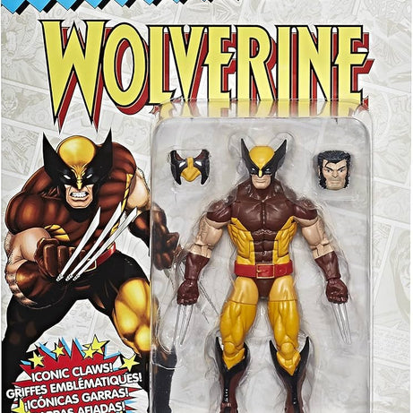 Hasbro Marvel Legends Retro Series Wolverine Action Figure