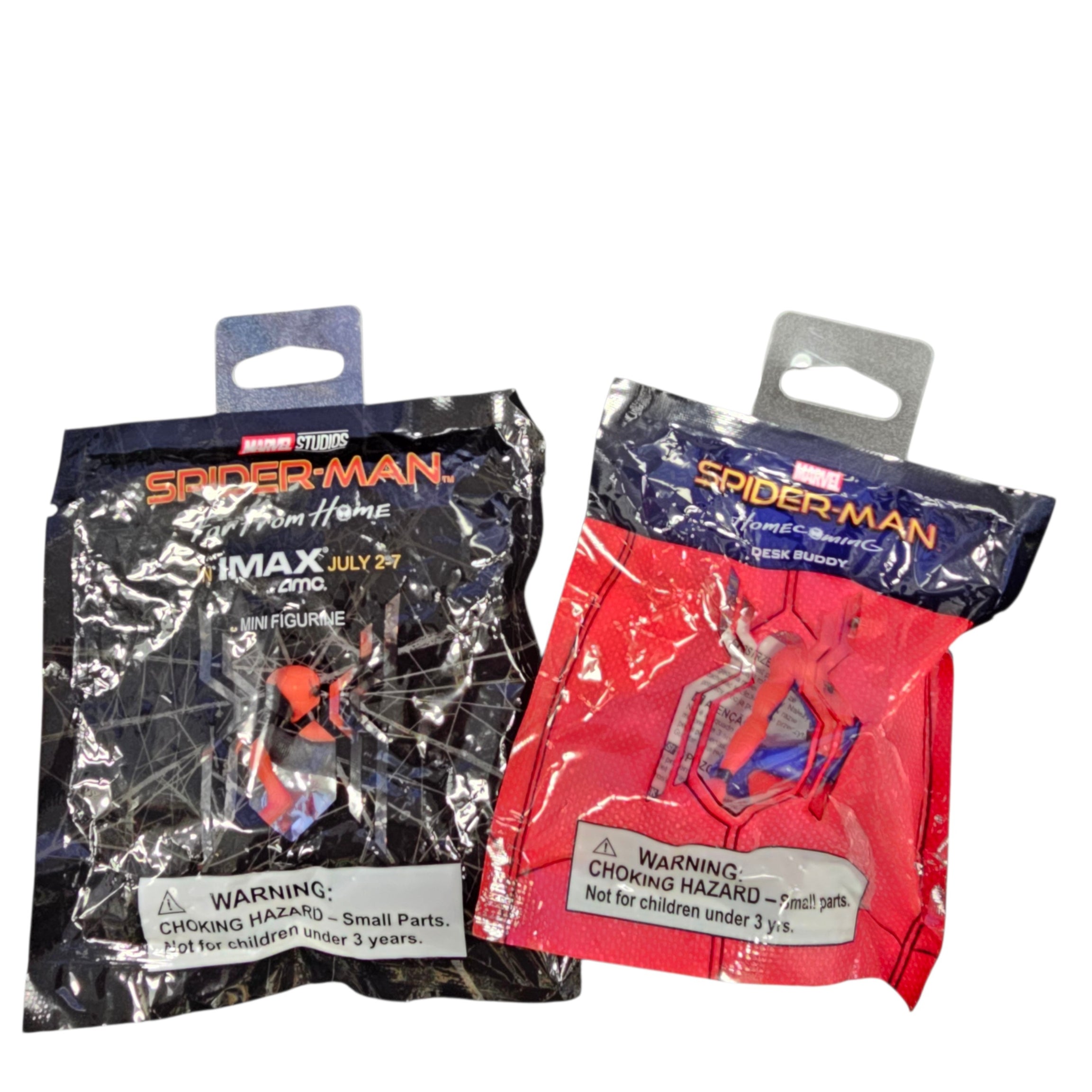 AMC Marvel Spider-Man No Way Home / Homecoming Bagged Mini Action Figures