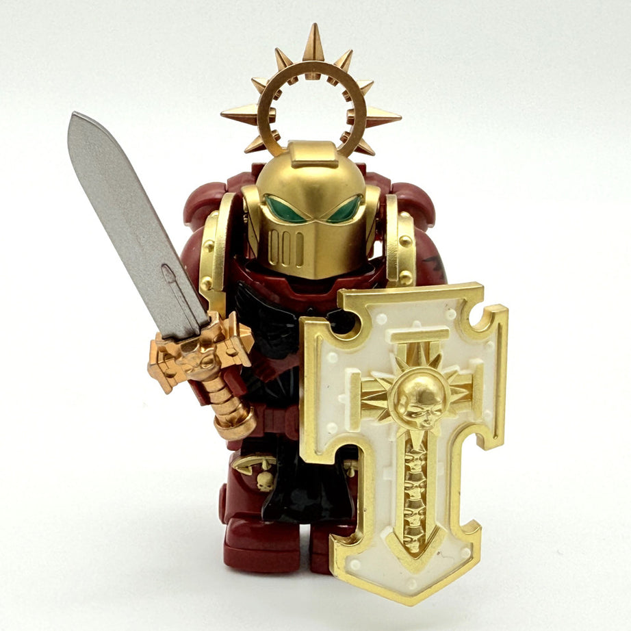 Warhammer 40K Blood Angel Shield Mini Block Figure