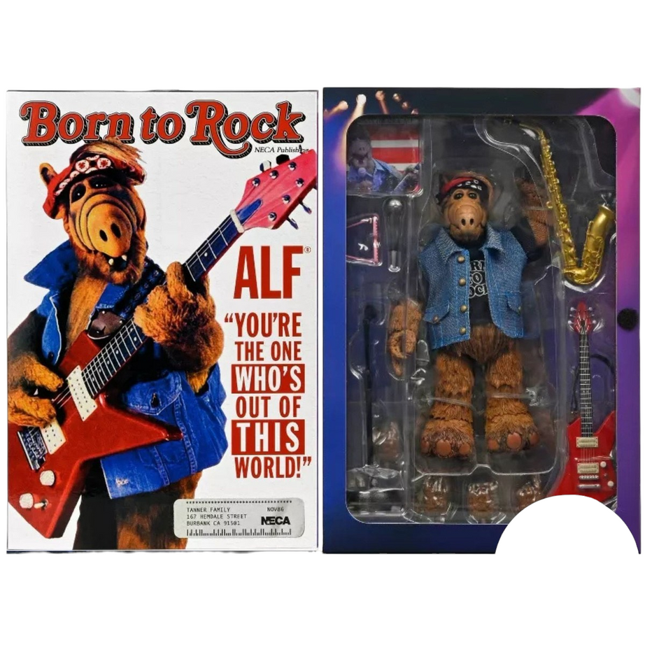 NECA Born to Rock ALF Action Figure