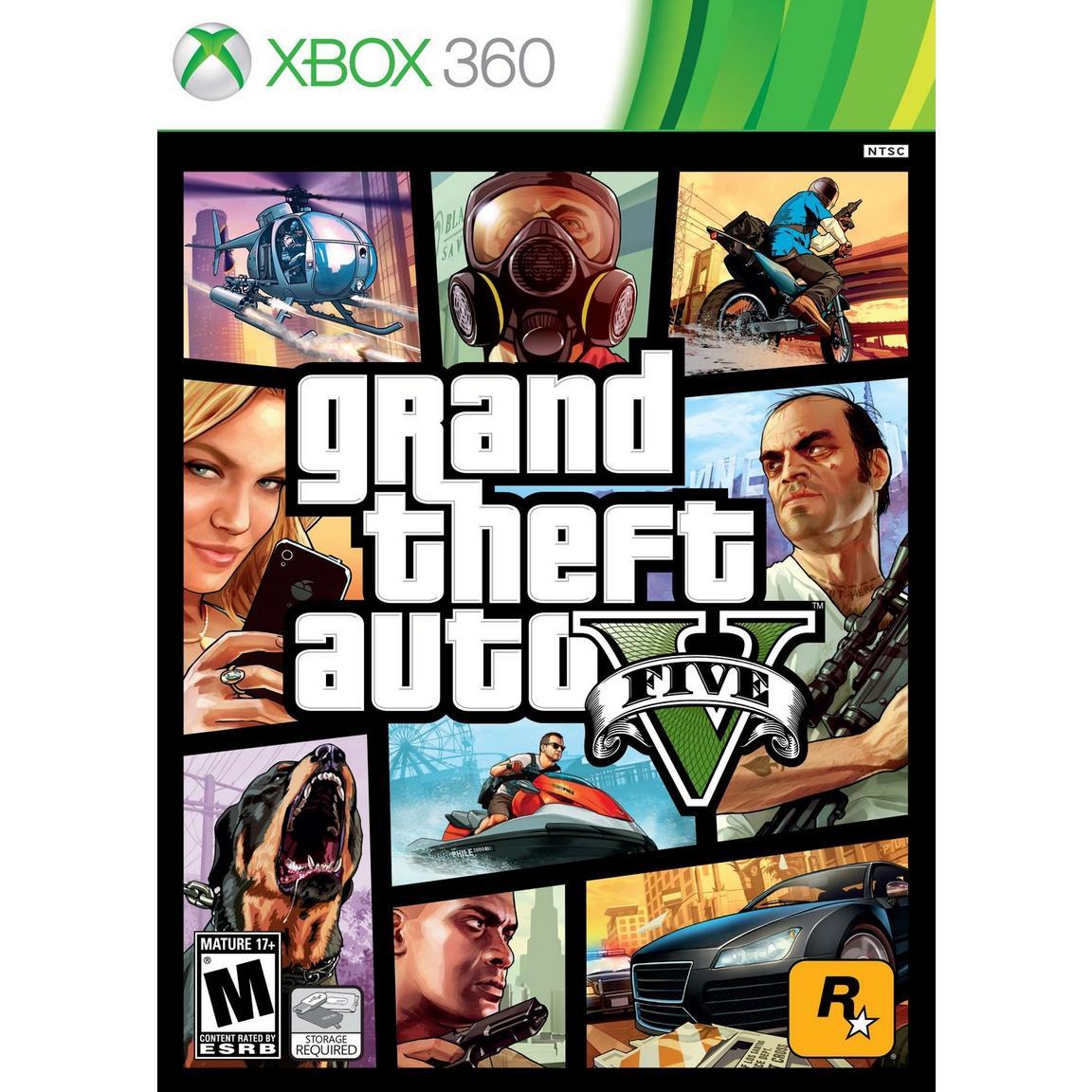 XBOX 360 Grand Theft Auto V Video Game