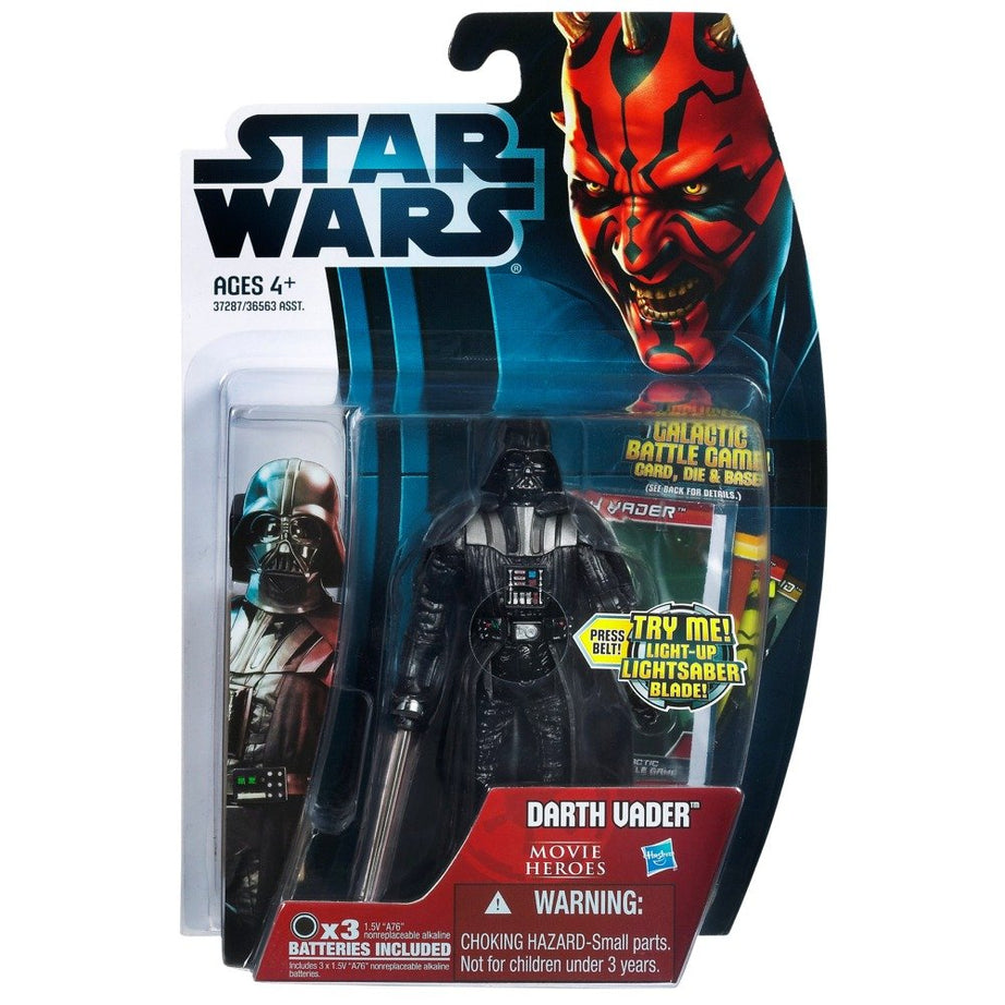 Hasbro Star Wars Movie Heroes Darth Vader Action Figure (2012)