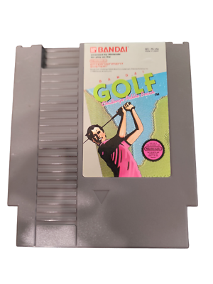 NES Bandai Golf Video Game