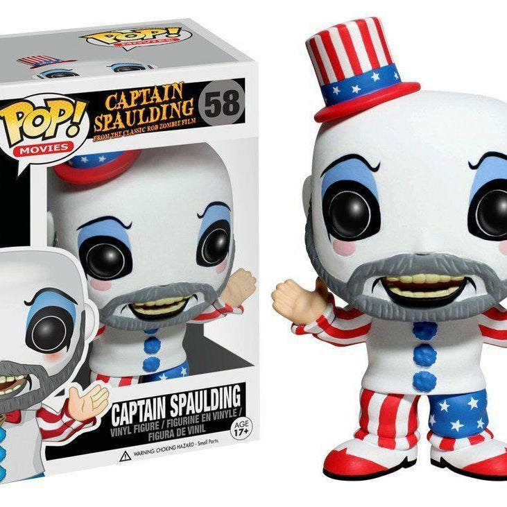 Funko Pop Movies Captain Spaulding From the Classic Rob Zombie Film Captain Spaulding #58