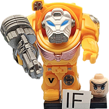 Warhammer Imperial Fist #1 Mini Block Figure