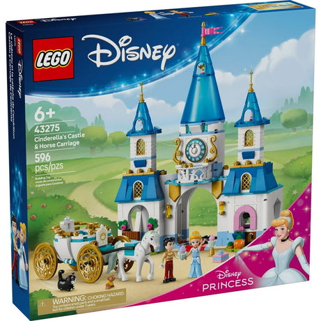 LEGO Disney Princess Cinderella's Castle Horse Carriage 43275