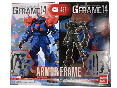 Bandai Gundam Gframe 14 MS-08TX [Exam] Efreet Custom Armor & Frame Model