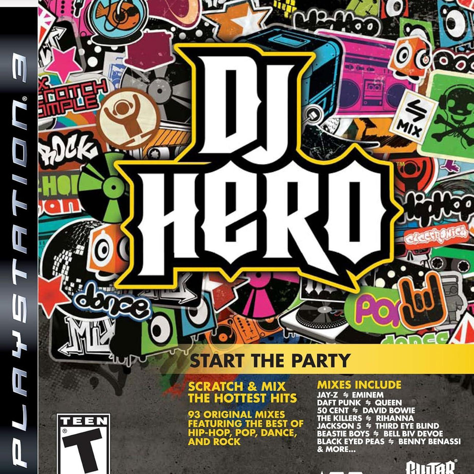 PS3 DJ Hero Video Game