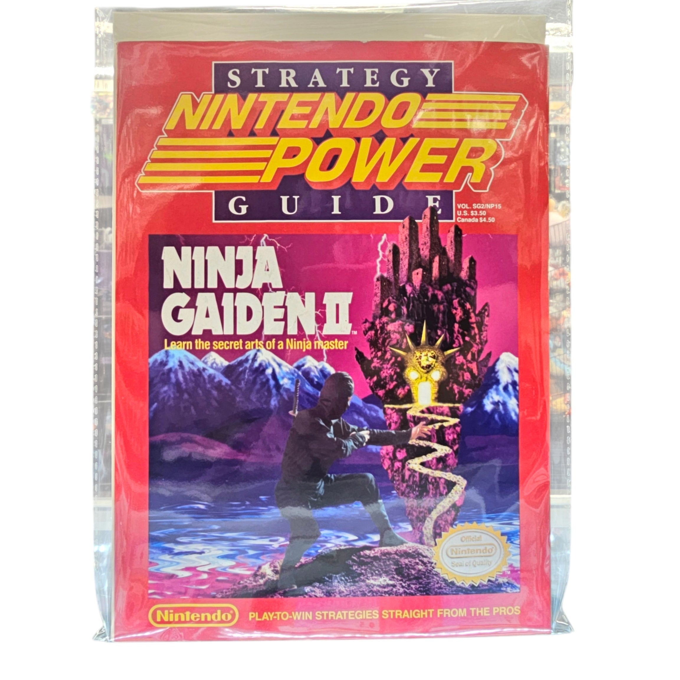 Nintendo Power Ninja Gaiden II Strategy Guide (1990)