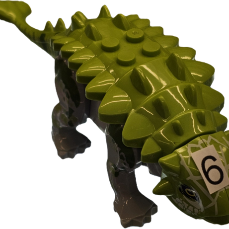 Dinosaur Ankylosaurus #2 Mini Block Figure