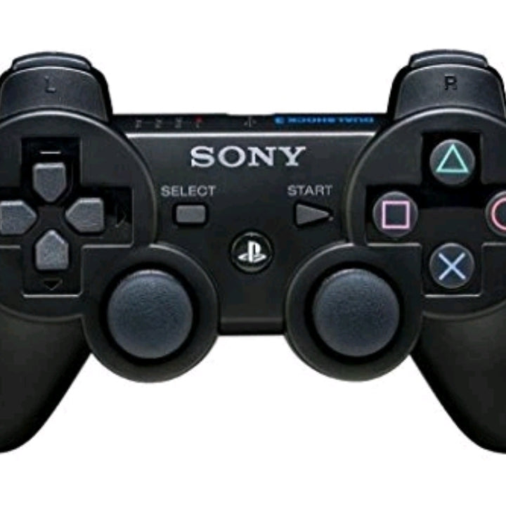 Used Sony PS3 Dualshock 3 Six Axis OEM Wireless Controller (Black)