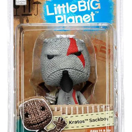 NECA God of War Little Big Planet Kratos Sackboy Series 1 7"Inch Action Figure